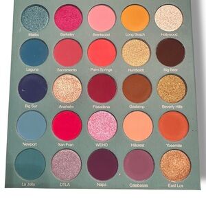 Lurella Cosmetics Golden State 25 Color Eyeshadow Palette NIB Vacay Vibes Indie